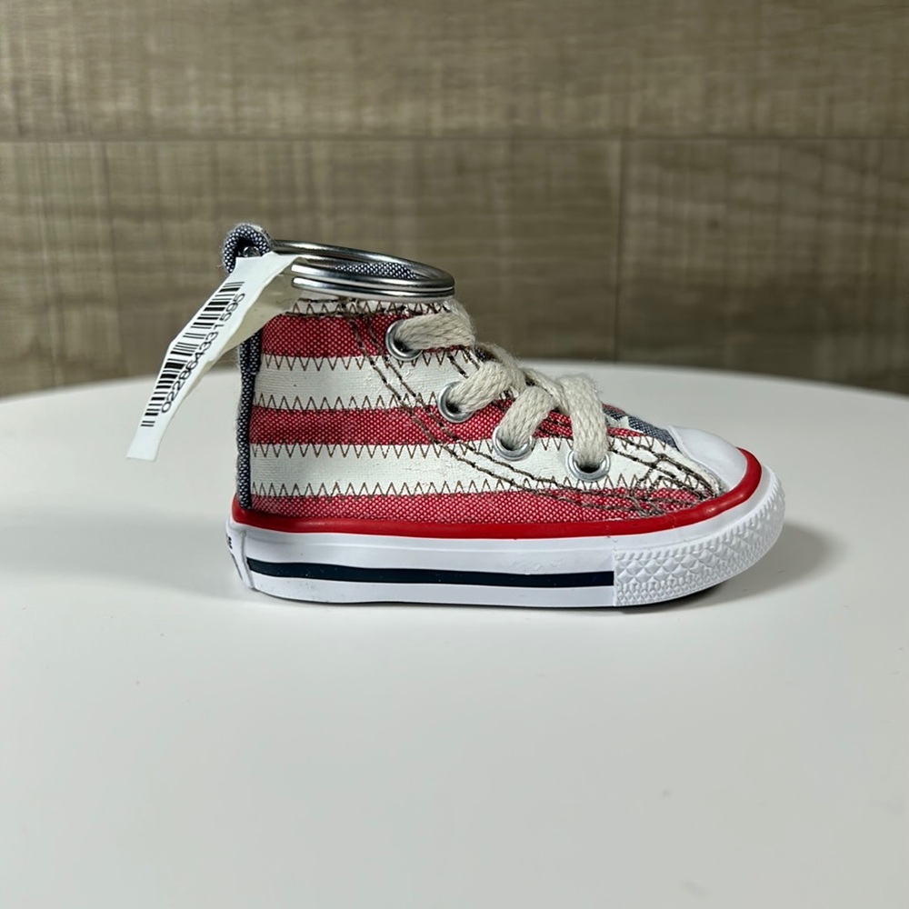 Converse All Star American Flag Shoe Keychain